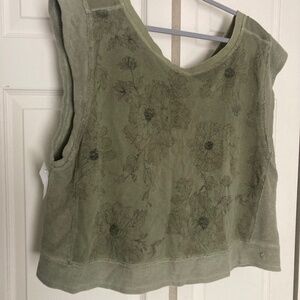 (Anthropologie) Daily Practice by Anthropologie Upbeat Muscle Tee size L